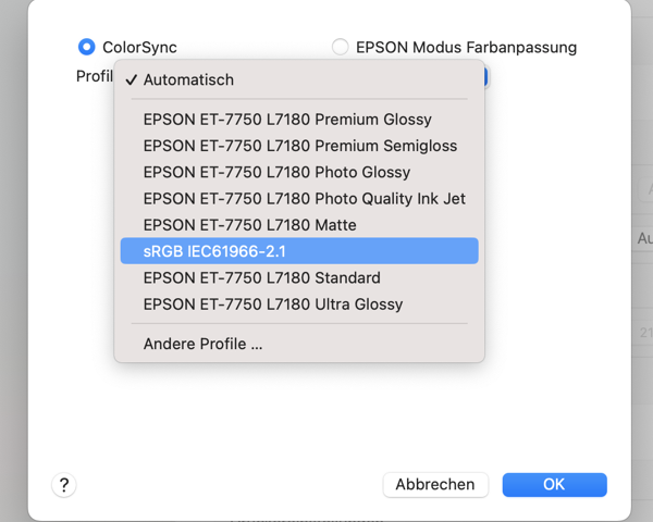MacOS Ventura und Drucken